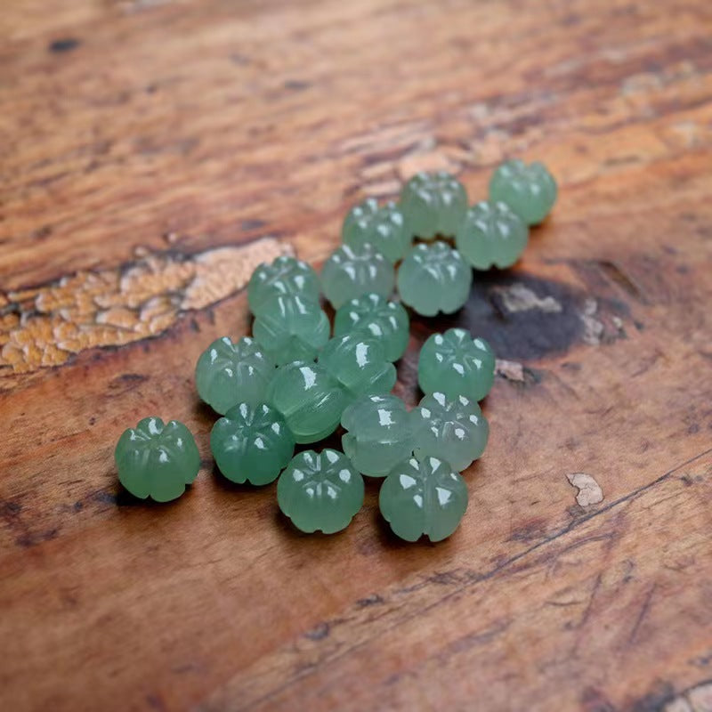 Jade beads Ancient Style 7*10MM 5PCS