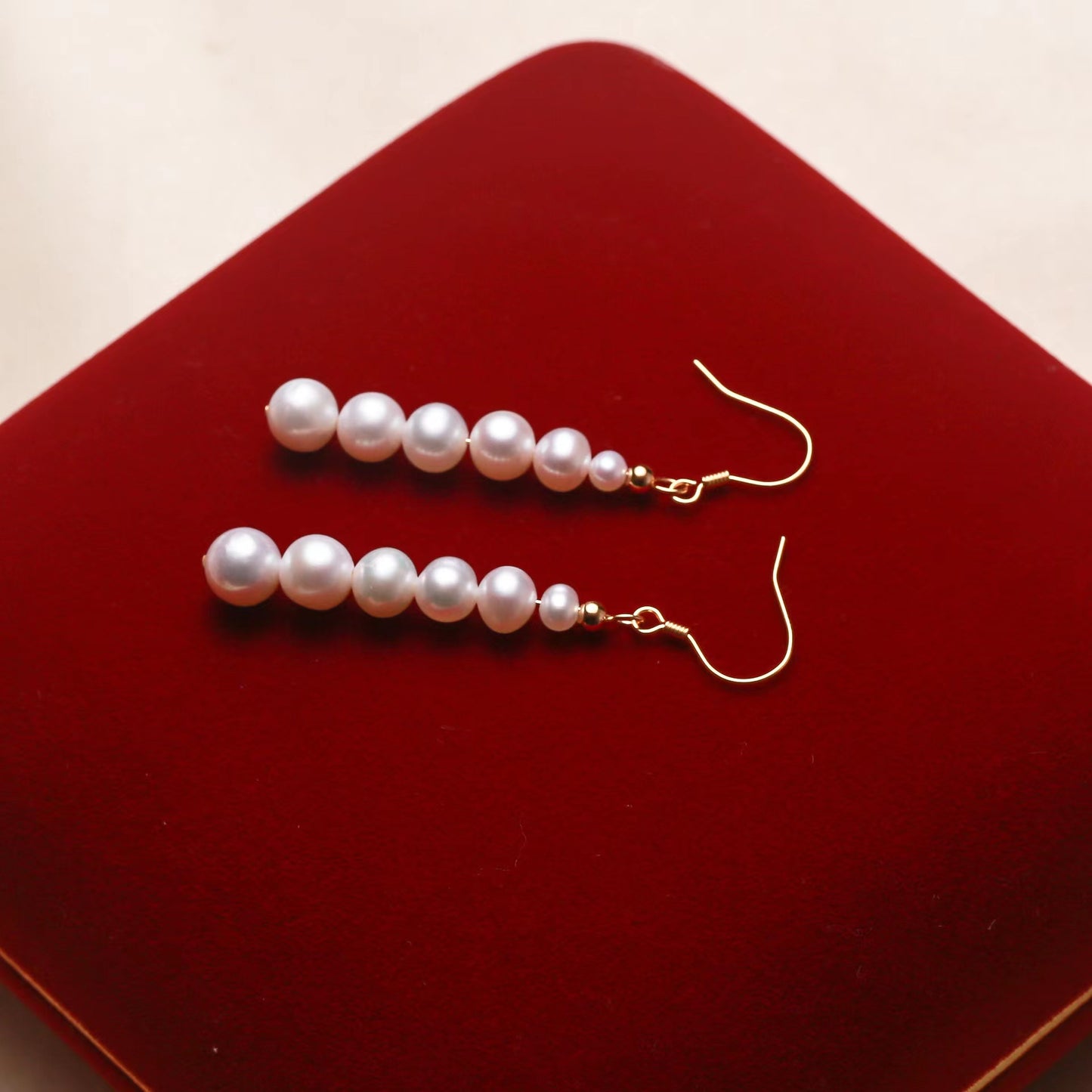 FreshWater Pearl Earrings S925 Silver Ear Hook