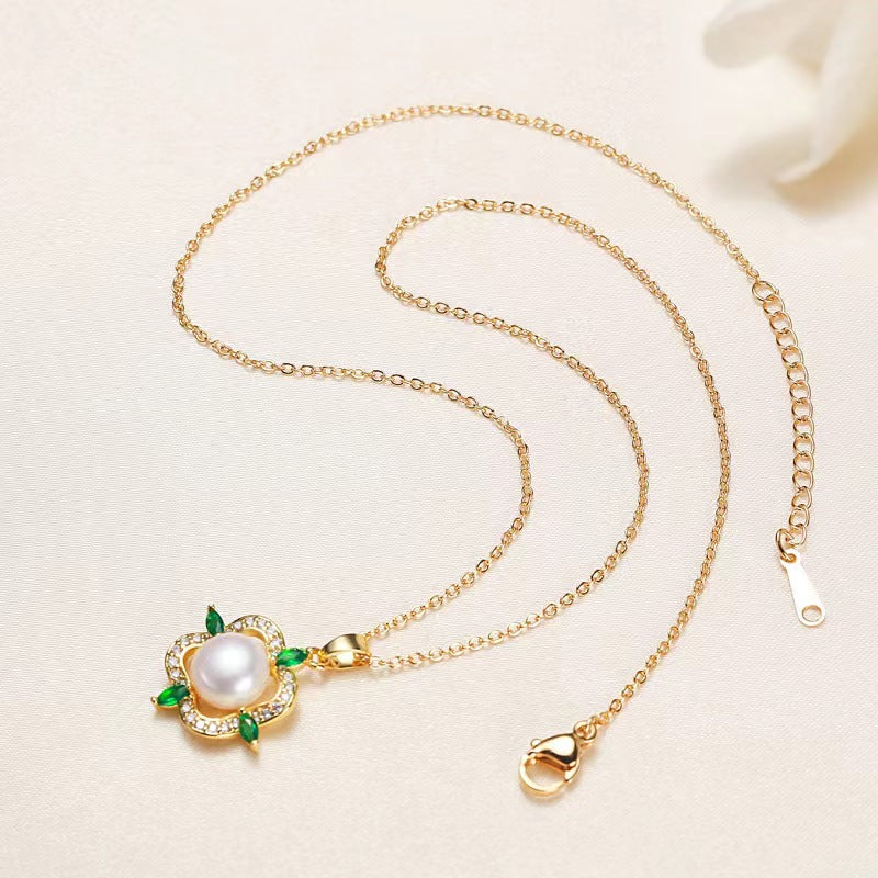 Freshwater pearl set (Necklace-Earring-Ring)