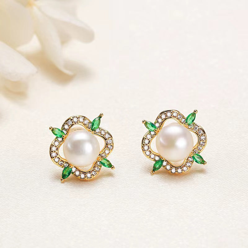 Freshwater pearl set (Necklace-Earring-Ring)