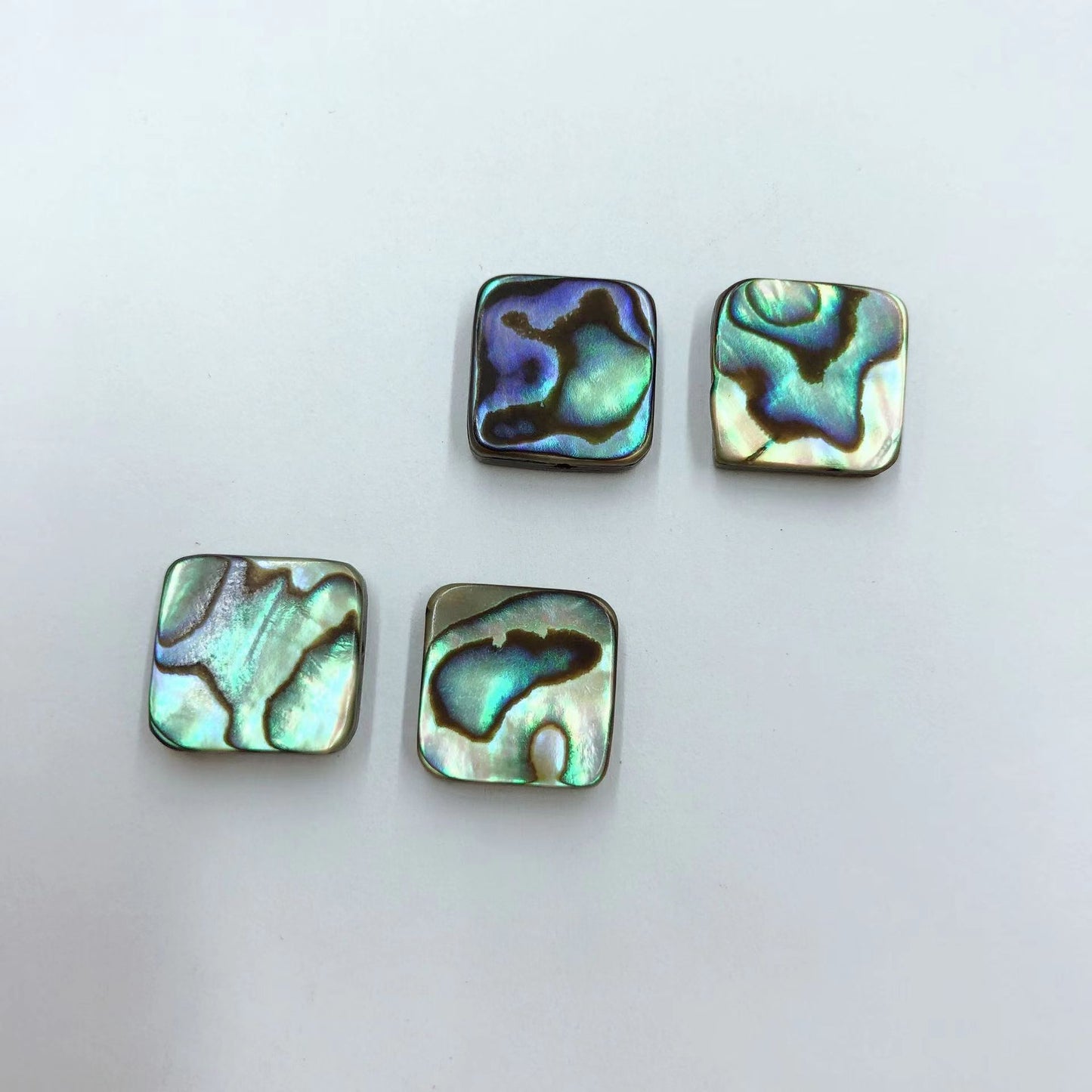 Abalone Square Beads DIY 5pcs