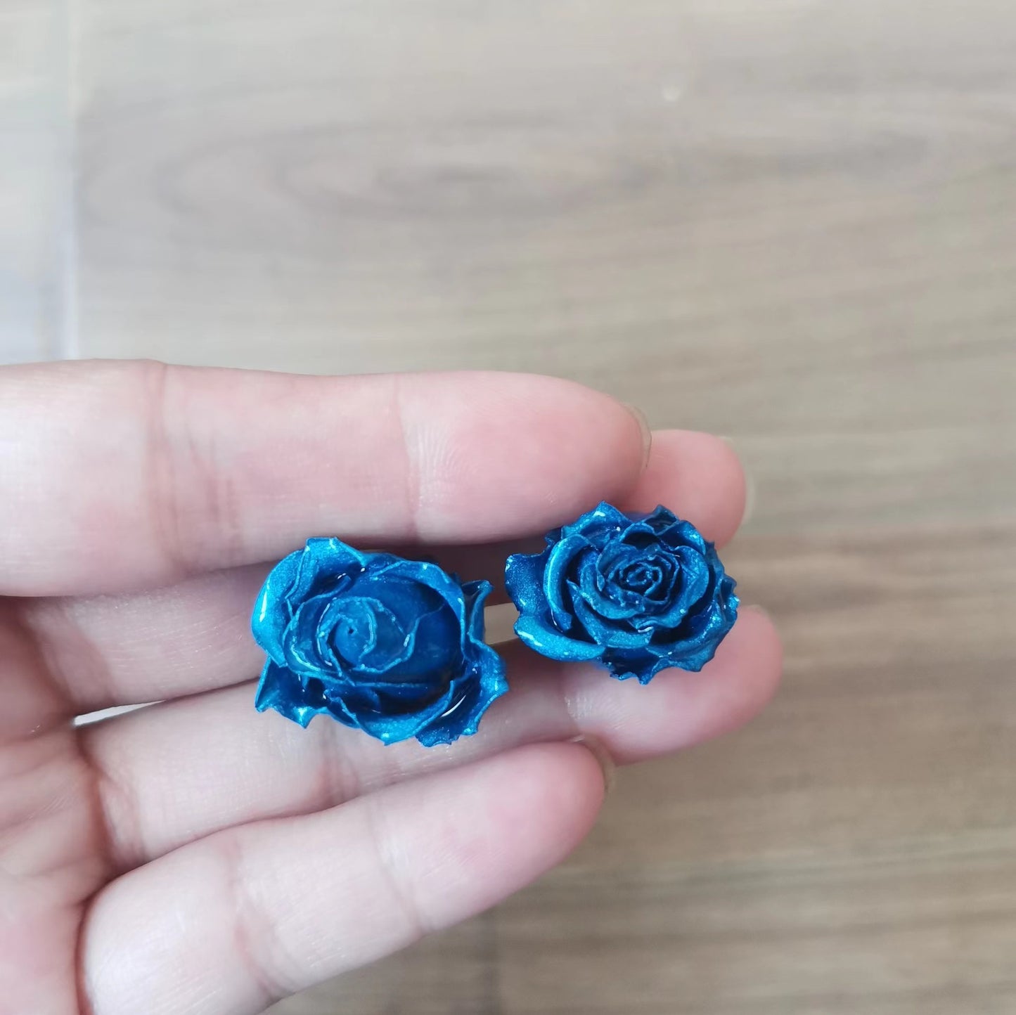 Drop Glue Dry Rose Top Quality 2PCS