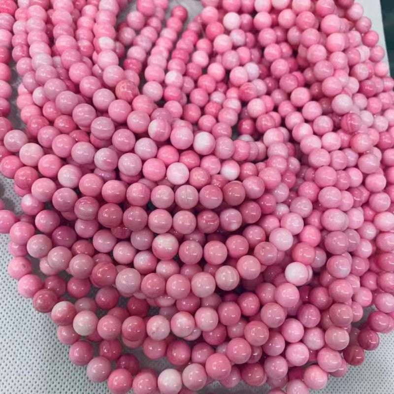 Queen Shell Round Beads {Necklace-Bracelet} 20PCS