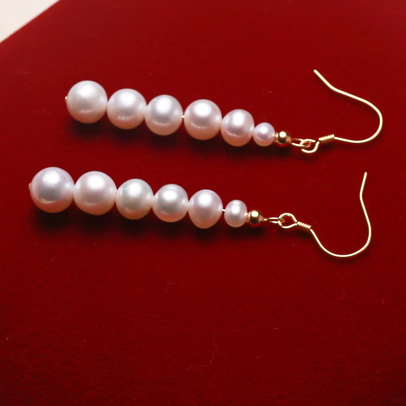 FreshWater Pearl Earrings S925 Silver Ear Hook