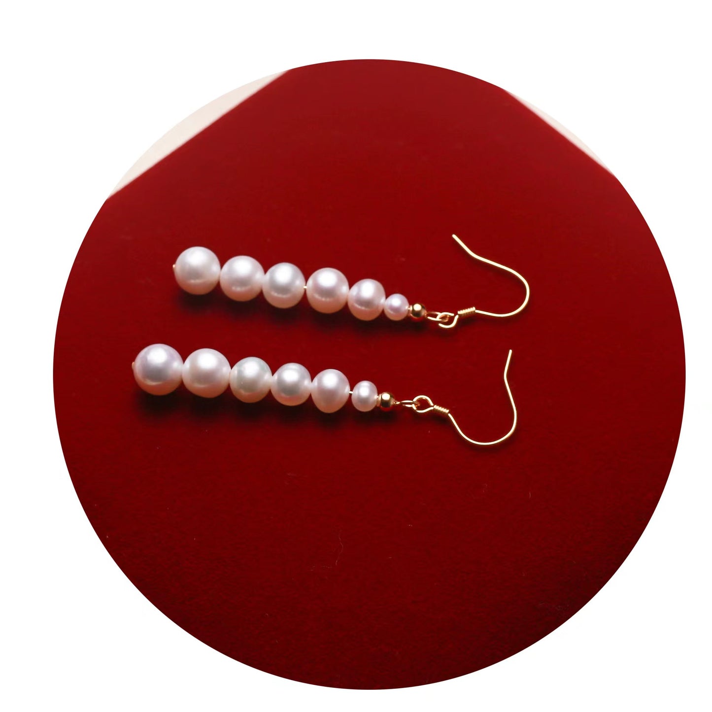 FreshWater Pearl Earrings S925 Silver Ear Hook