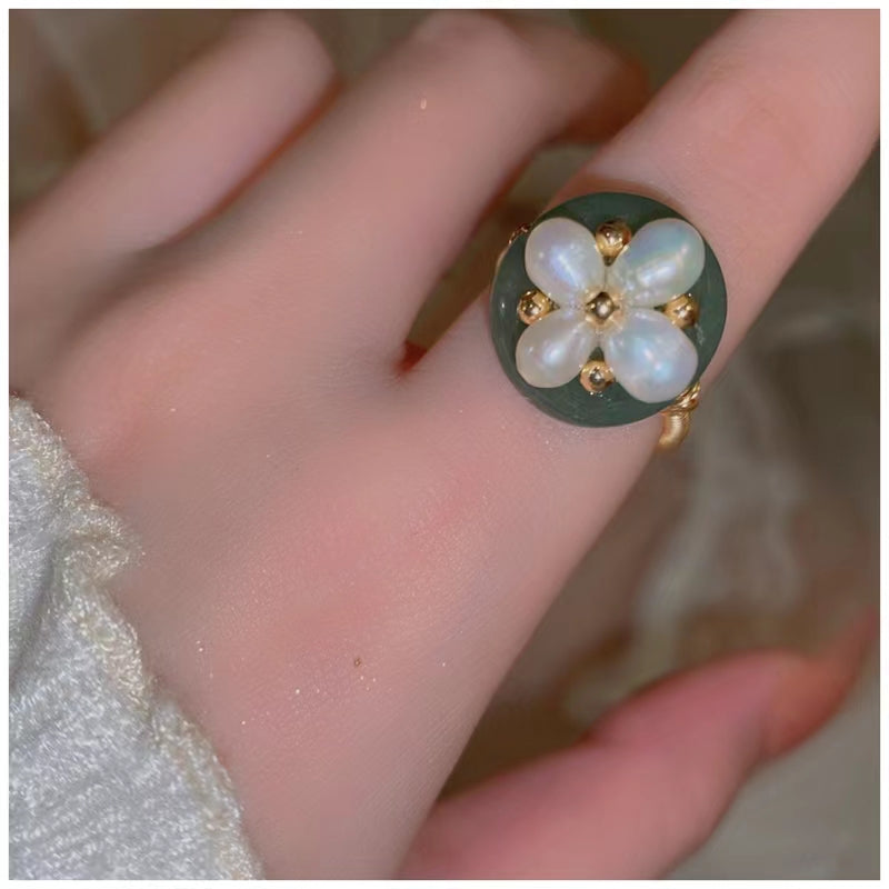 Vintage Antique Baroque & Jade Rings